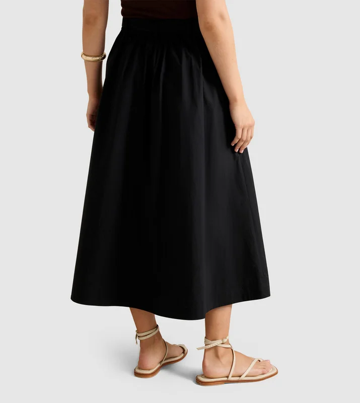 forever new  MADELEINE Belted Midi Skirt for Women | Best Price UAE